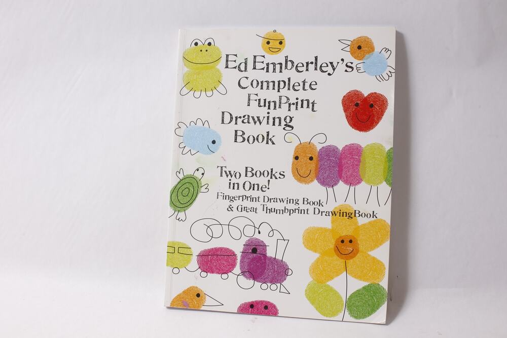 Ed Emberley's Complete FunPrint Drawing Book 2002 LB Kids ~ 260914-WH 1153